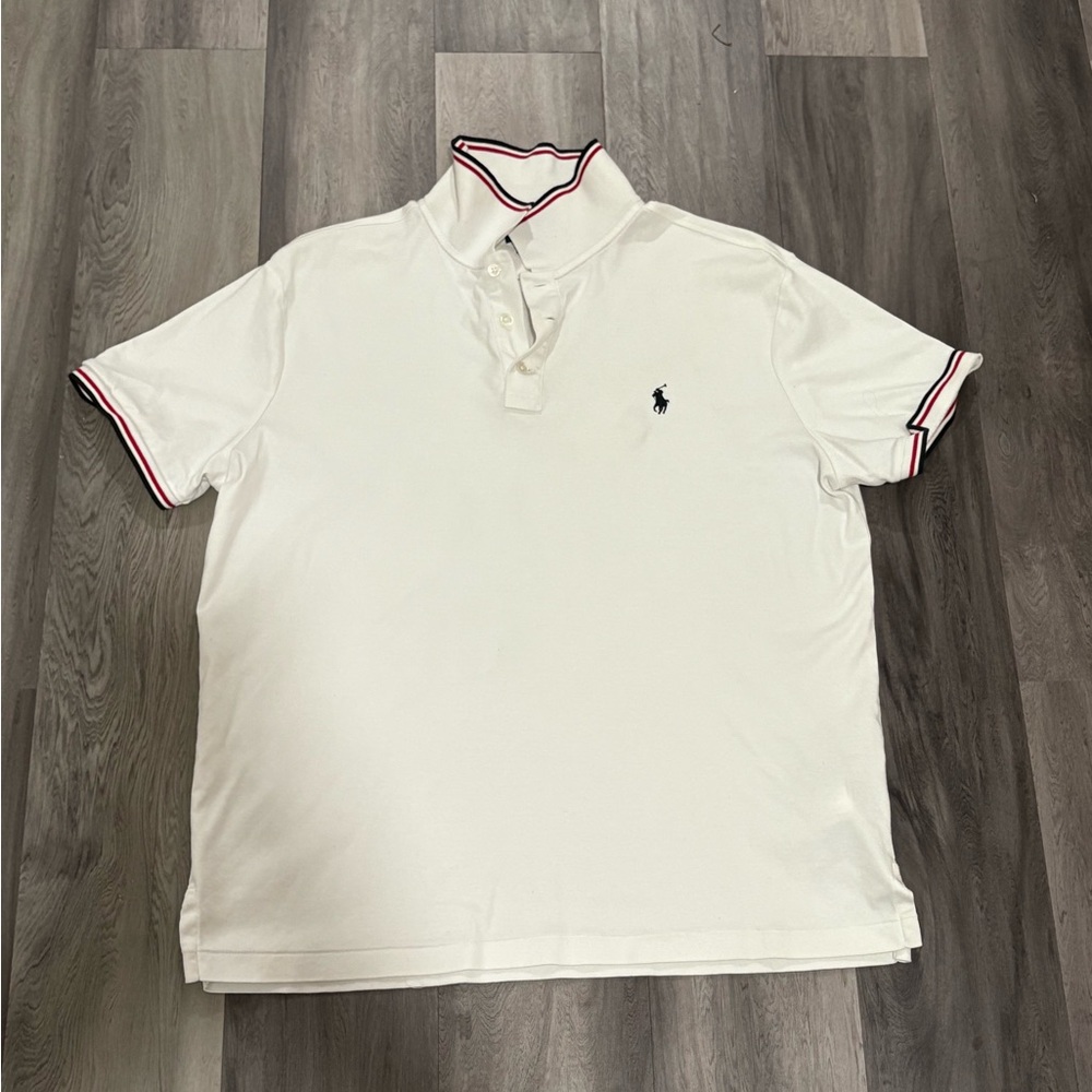 White Polo Ralph Lauren polo shirt #preppy
